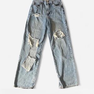 RSQ Light Blue Intentionally Distressed Jeans